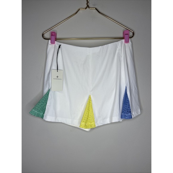 New Tuckernuck Sport Radical Rainbow 14 in Carly Tennis Skirt Skort Sz Large L - Picture 6 of 10